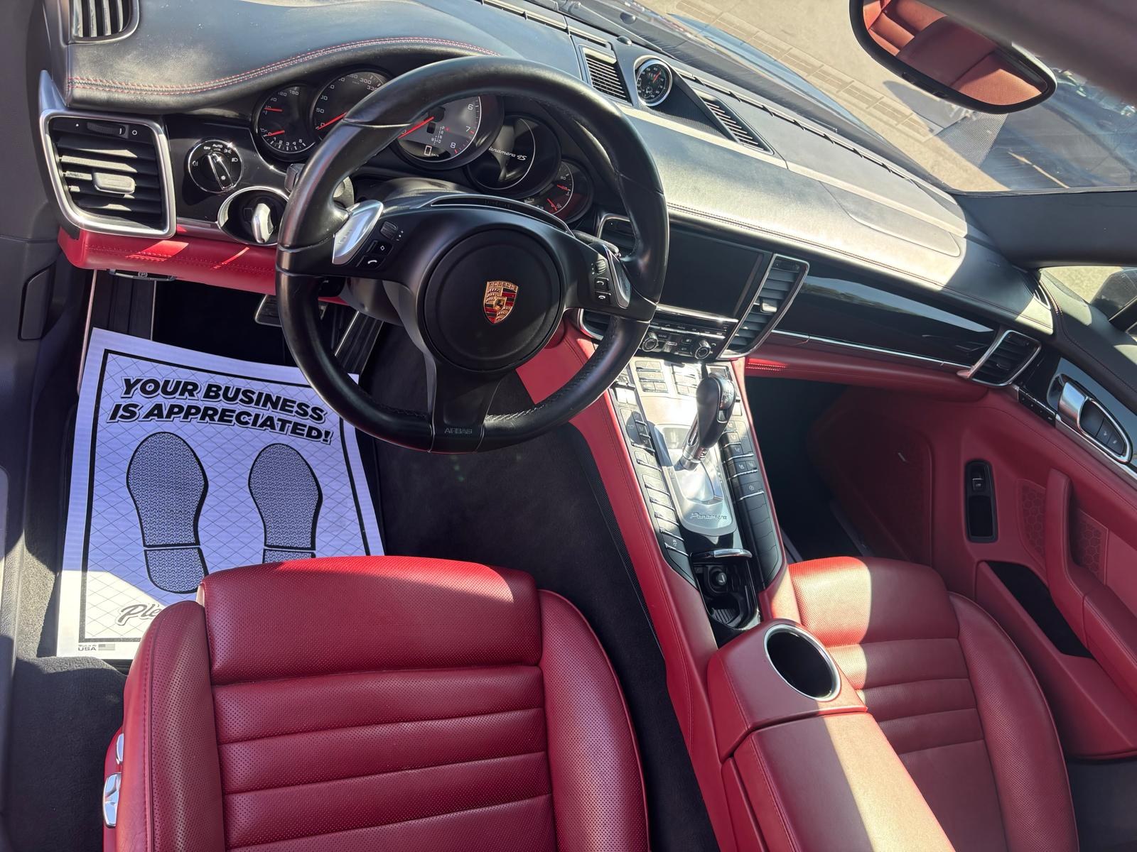 Clean Porsche cabin after Techno Car Studio interior detailing