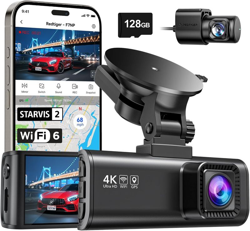 REDTIGER F7NP 4K+1080P: 128GB
